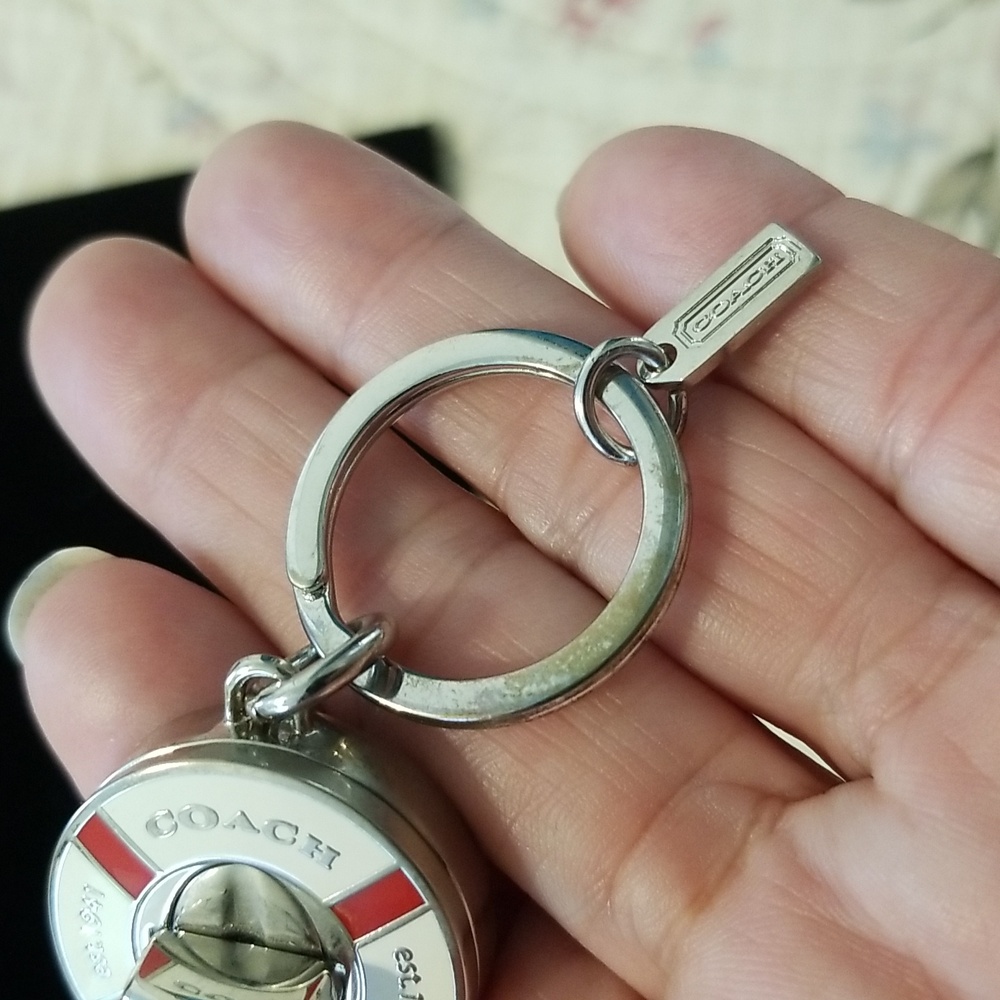 Authentic Coach Life Preserver Key Chain - Picture 10 of 10